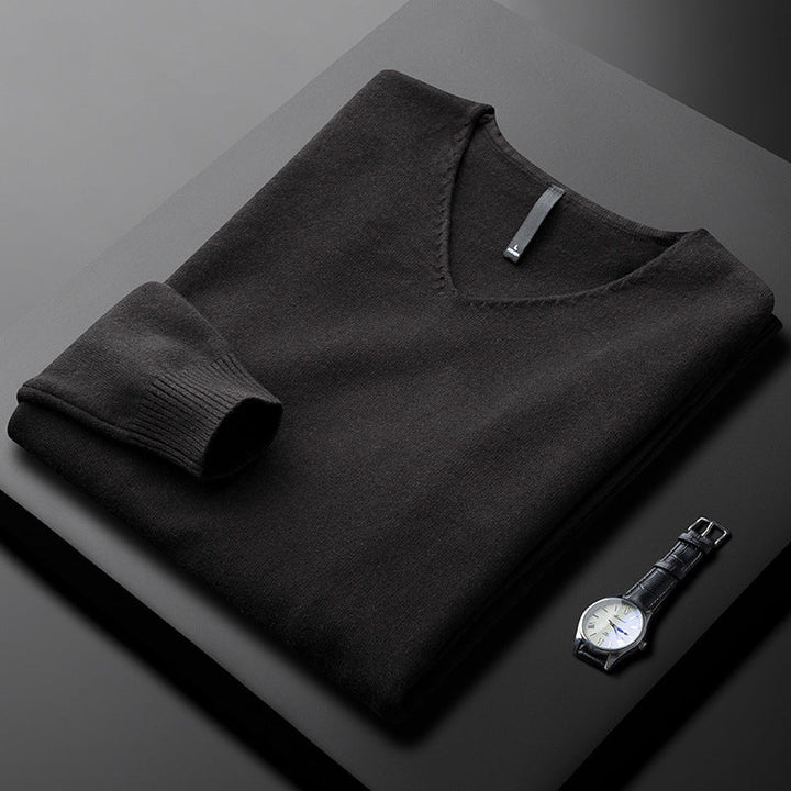 Carter | Two Tone Knit Sweater