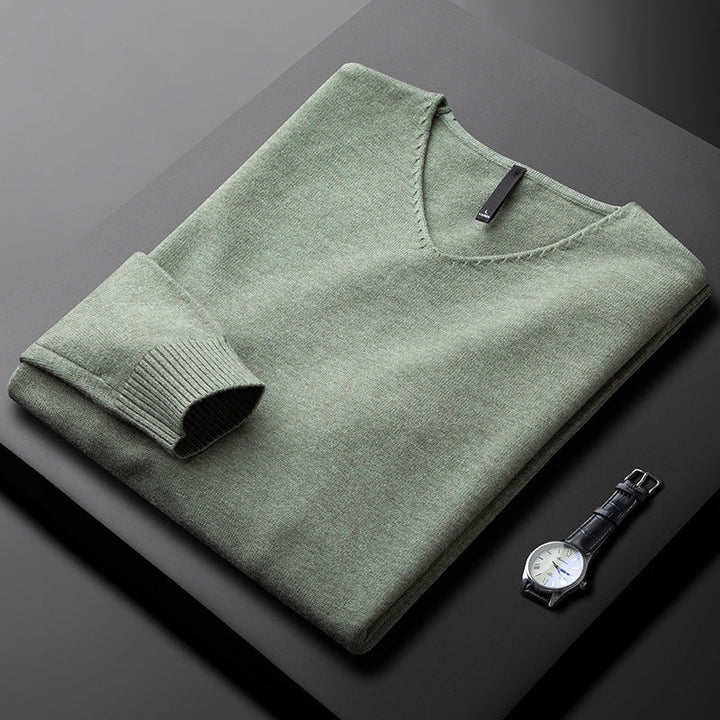 Carter | Two Tone Knit Sweater
