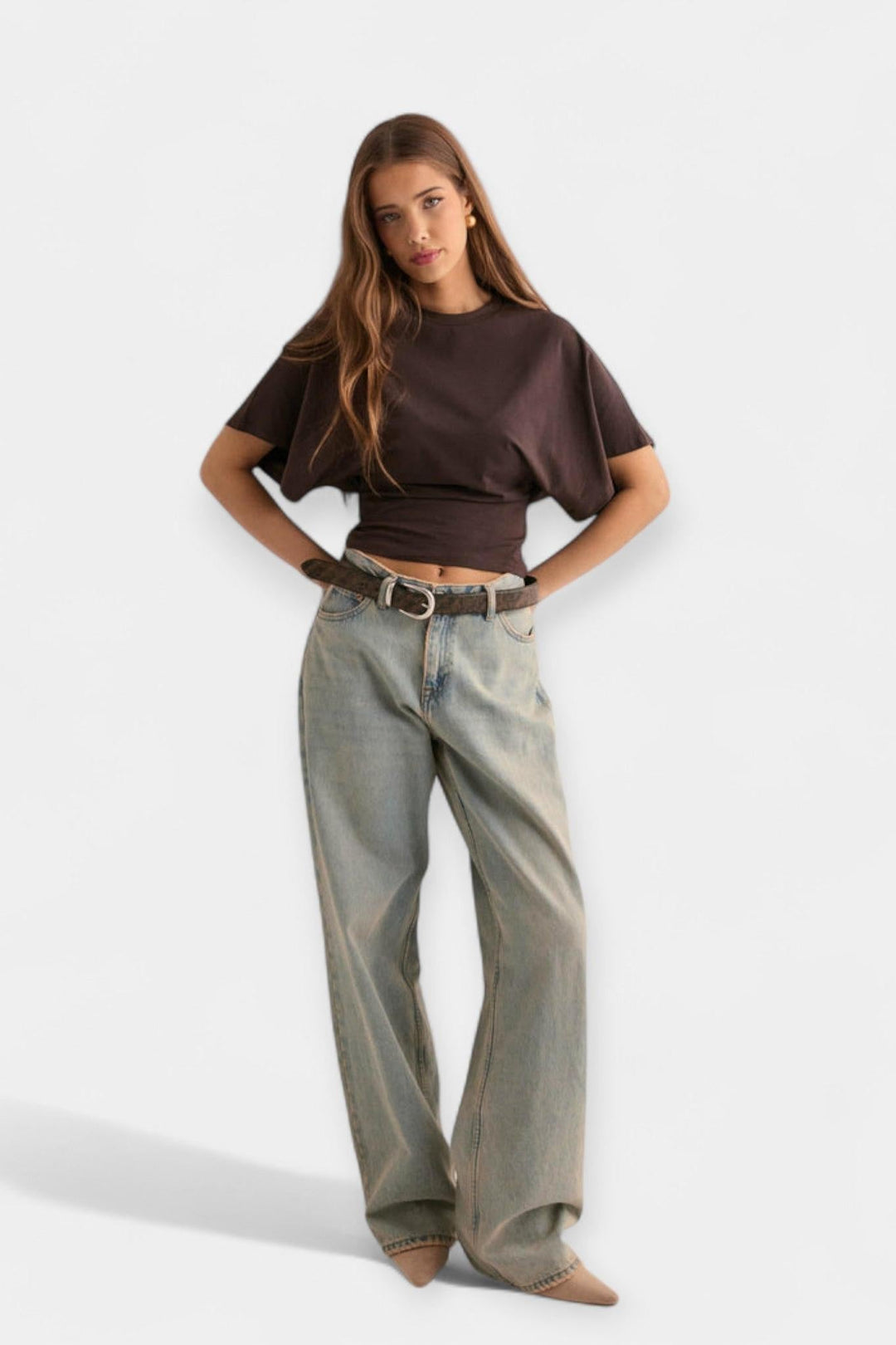 Sofia | Oversized Sleeve T-shirt