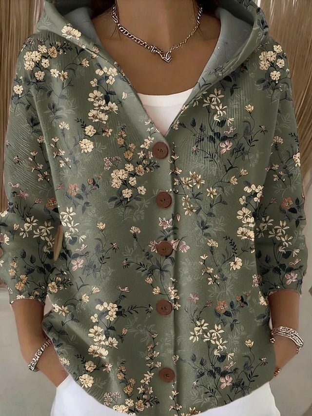 Cassidy | Warm Hooded Cardigan