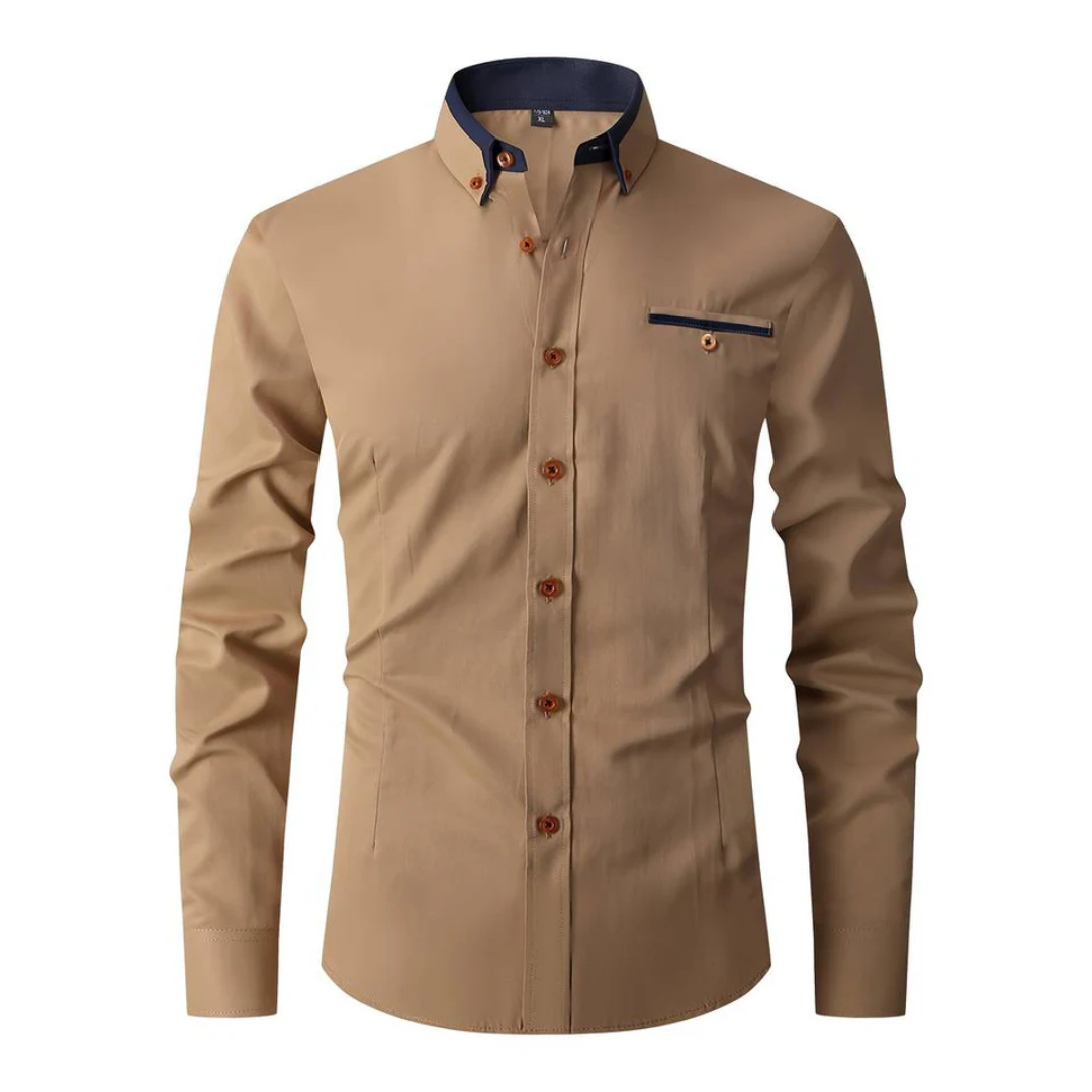 Men's Classic Long Sleeve Dress Shirt | Smart Fit, Timeless Elegance
