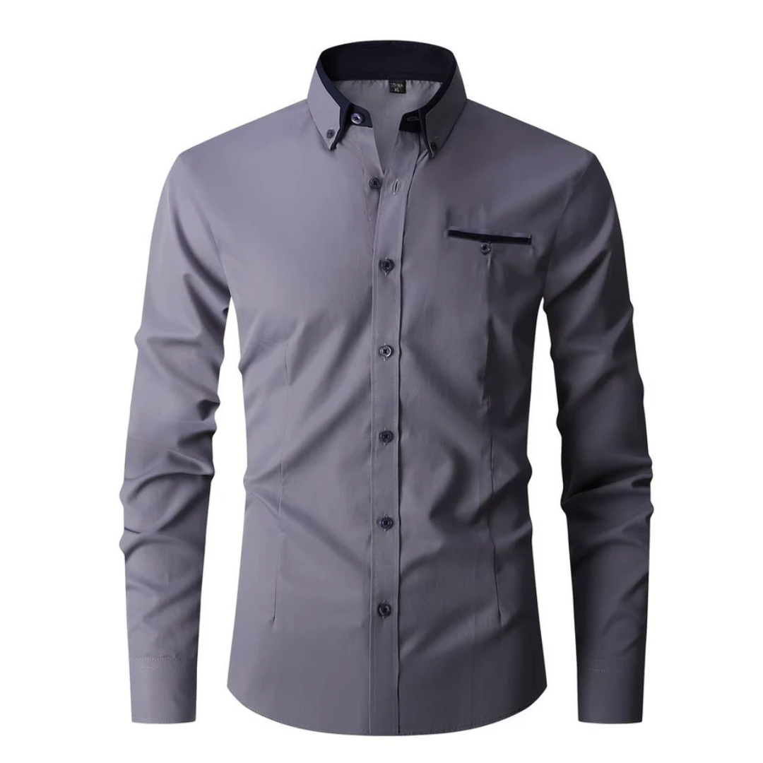 Men's Classic Long Sleeve Dress Shirt | Smart Fit, Timeless Elegance