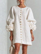 ANA | ROSETTE MINI DRESS FOR WOMEN