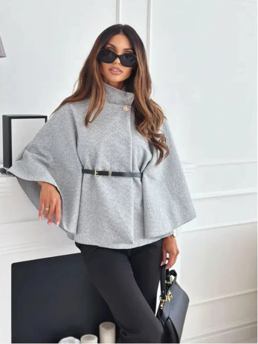 GAMORA™ - Stylish High Neck Cape Jacket