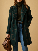 Bethany | Plaid Coat for Women