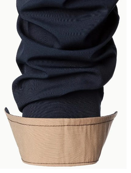 Men's Designer Dress Shirt | Contrast Trim, Long Sleeve