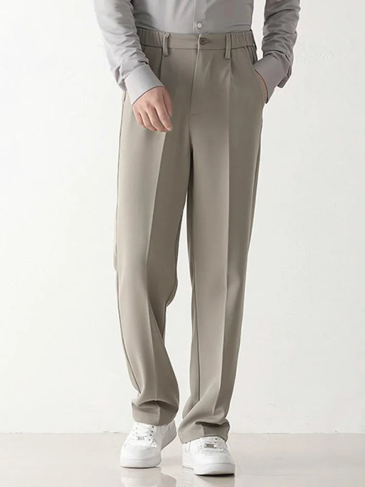 Men's Wide Leg Trousers | Relaxed, Work