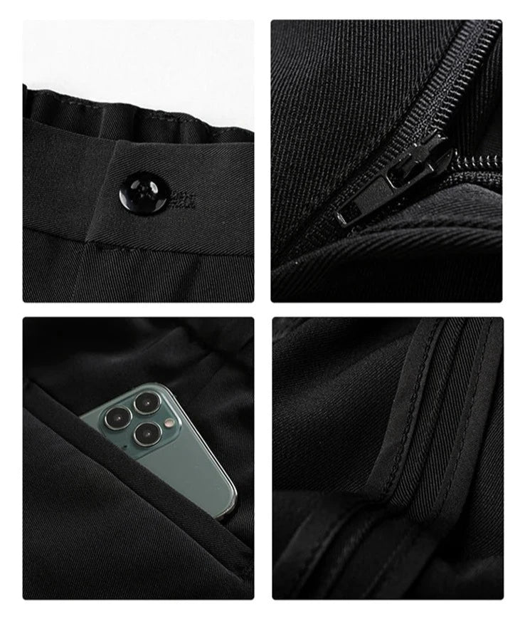 Men's Wide Leg Trousers | Relaxed, Work