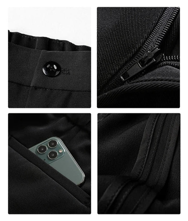 Men's Wide Leg Trousers | Relaxed, Work
