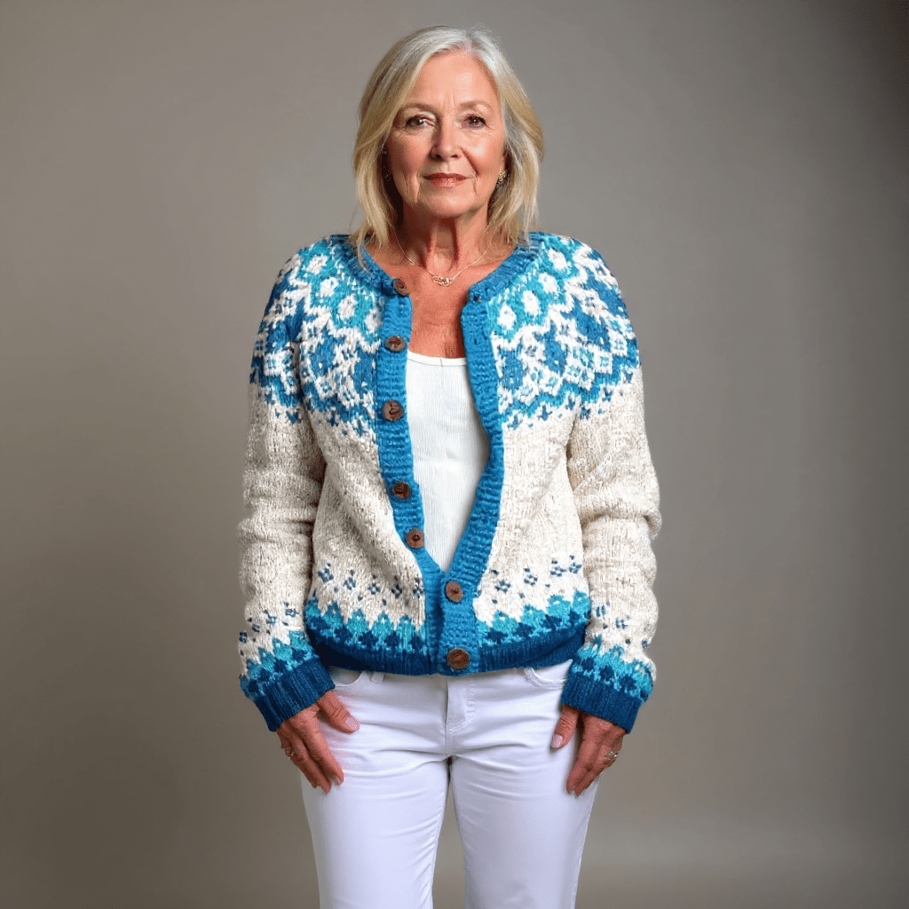 Eva | Vintage Icelandic Cardigan