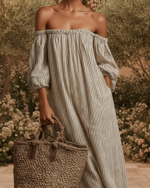 CARMEN | Long Off Shoulder Dress