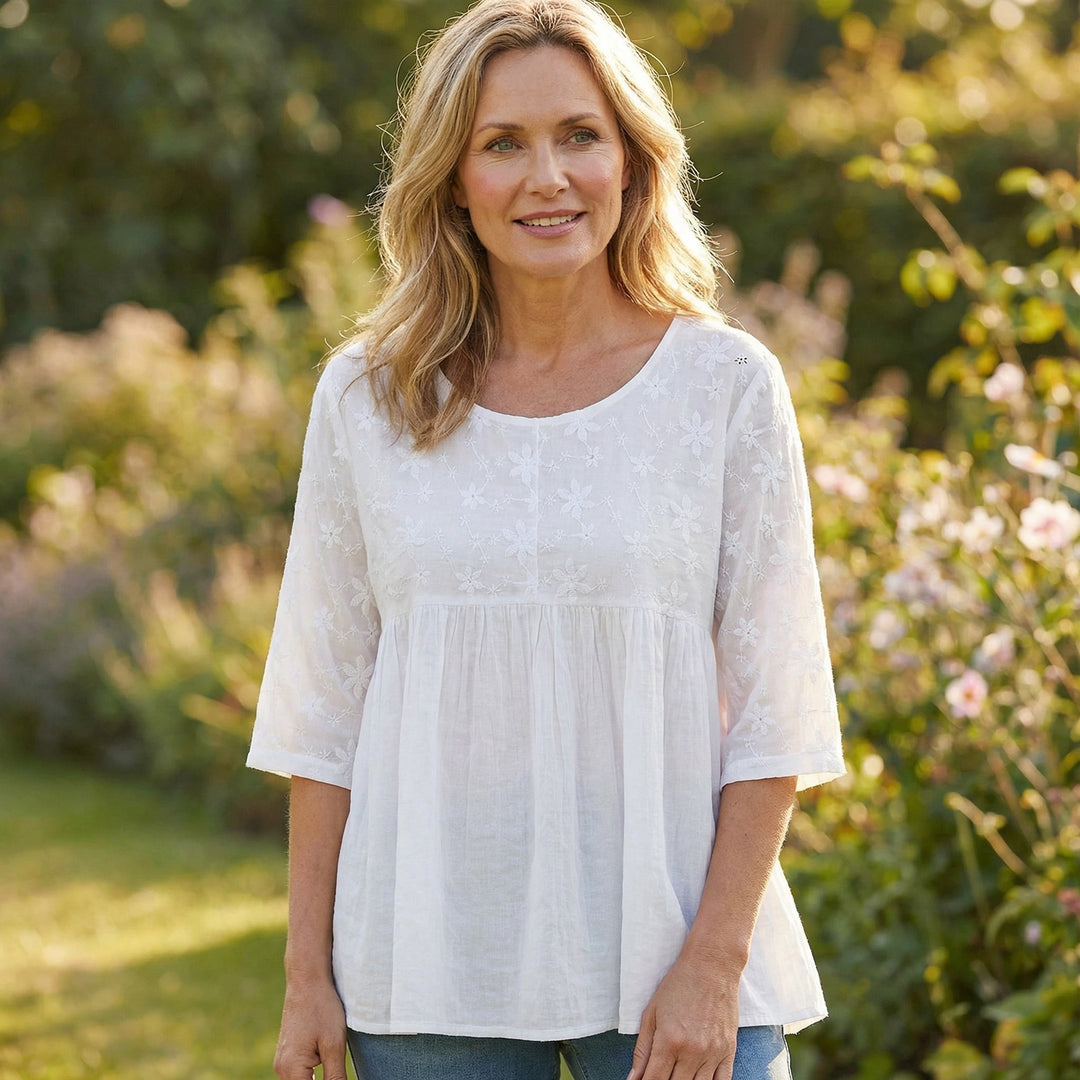 Eva | Floral Blouse