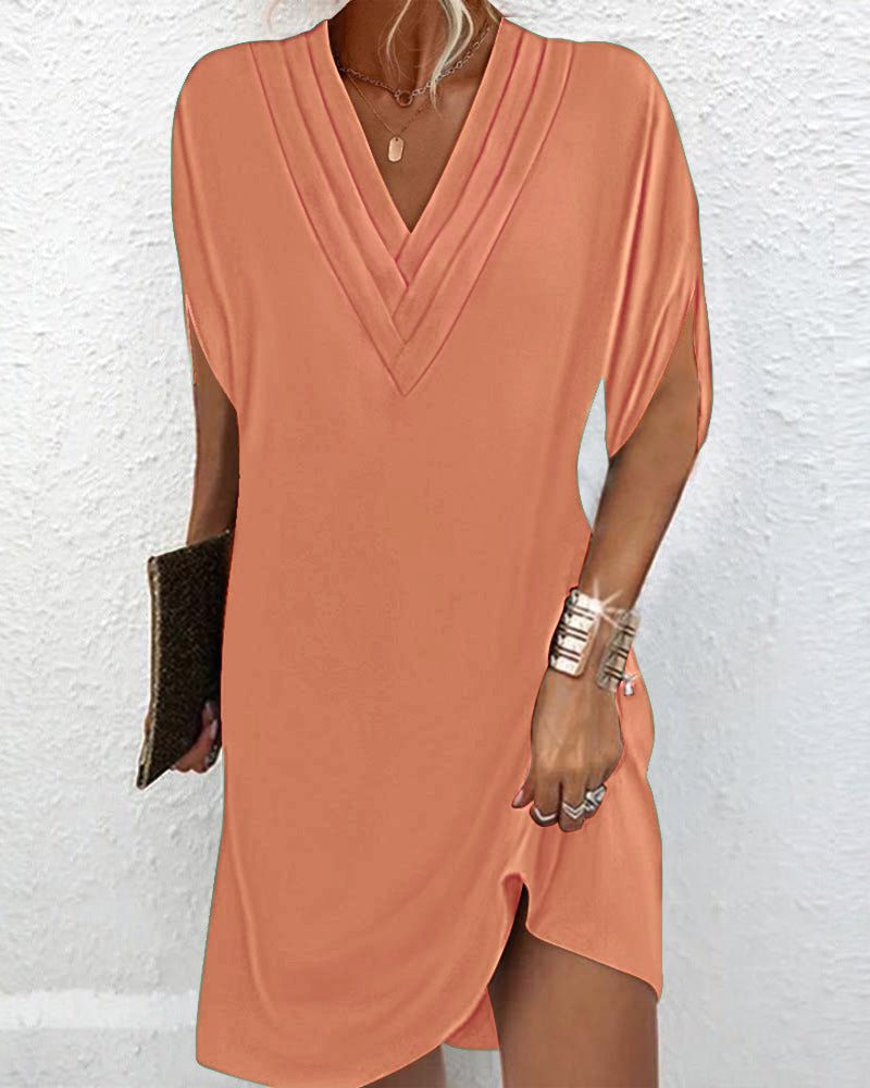 Amélie | Elegant Dress with V-Neck