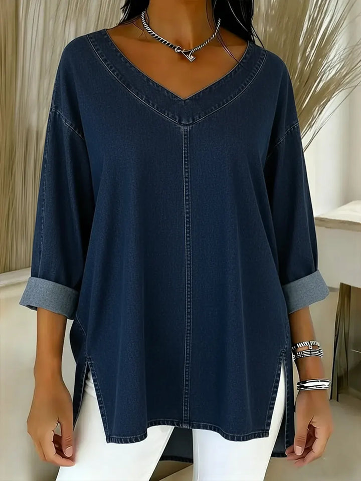 JESSICA™ | Relaxed V-Neck Top