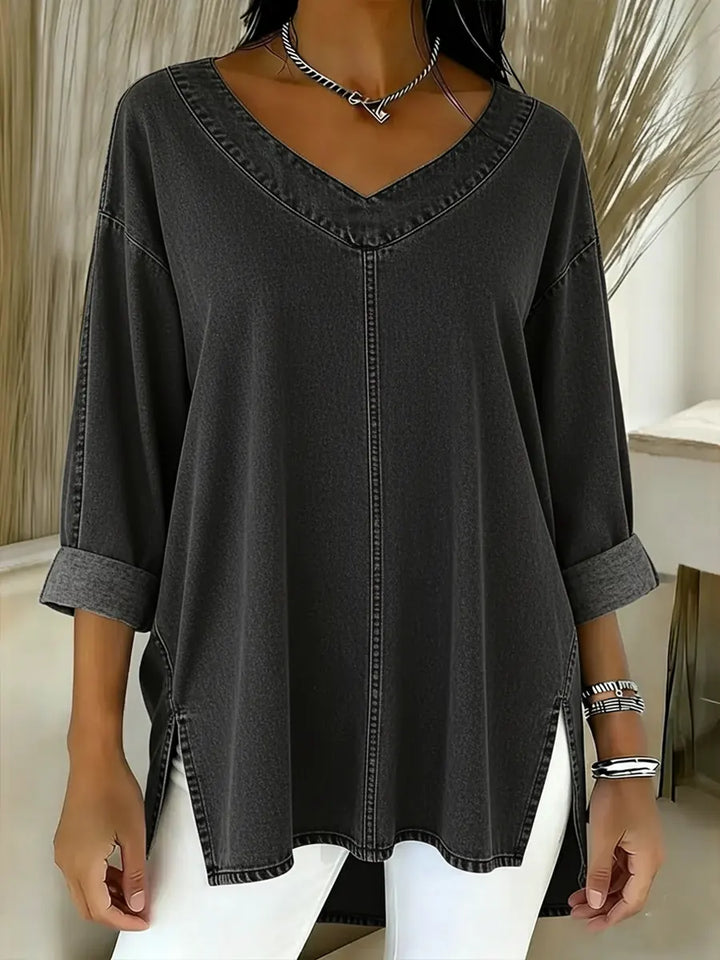 JESSICA™ | Relaxed V-Neck Top