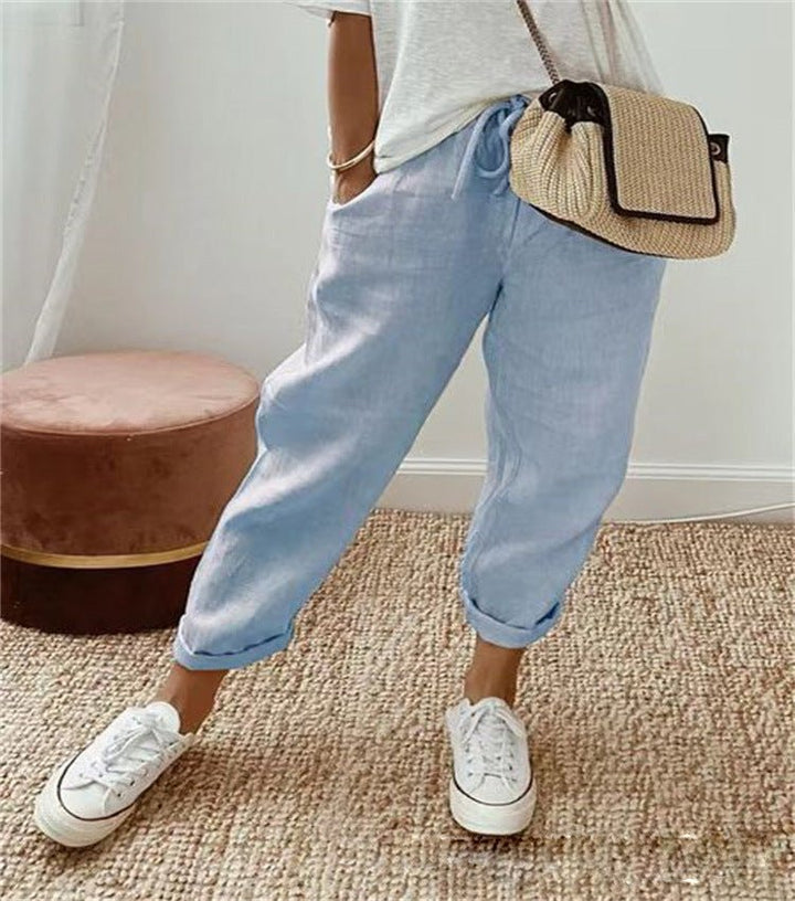 Rose | Comfortable Cotton Trousers