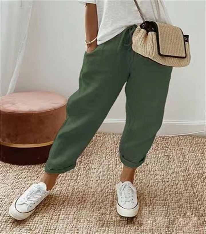 Rose | Comfortable Cotton Trousers