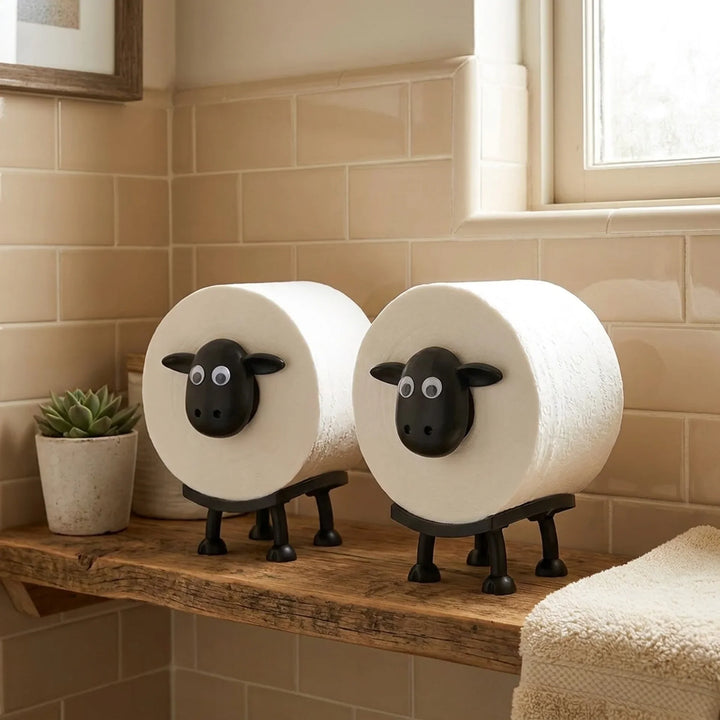 Shaggy Sheep Toilet Roll Holder™ | Give Your Bathroom Character