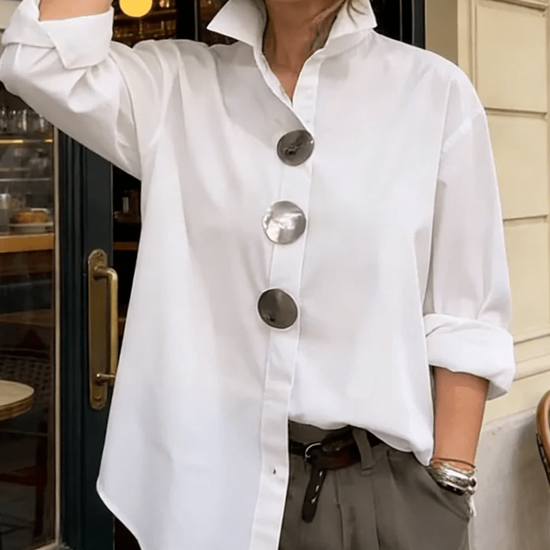 Julie | Oversized Button-Down Shirt