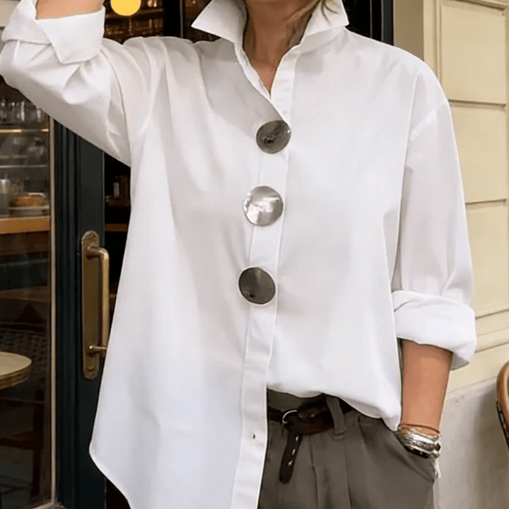 Julie | Oversized Button-Down Shirt