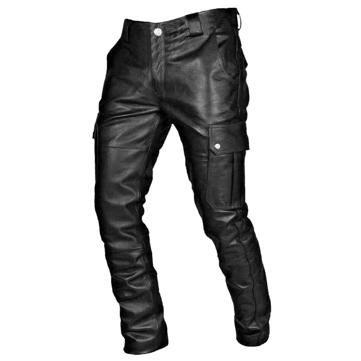 Men's Cargo Pants | Leather, Zip Pockets
