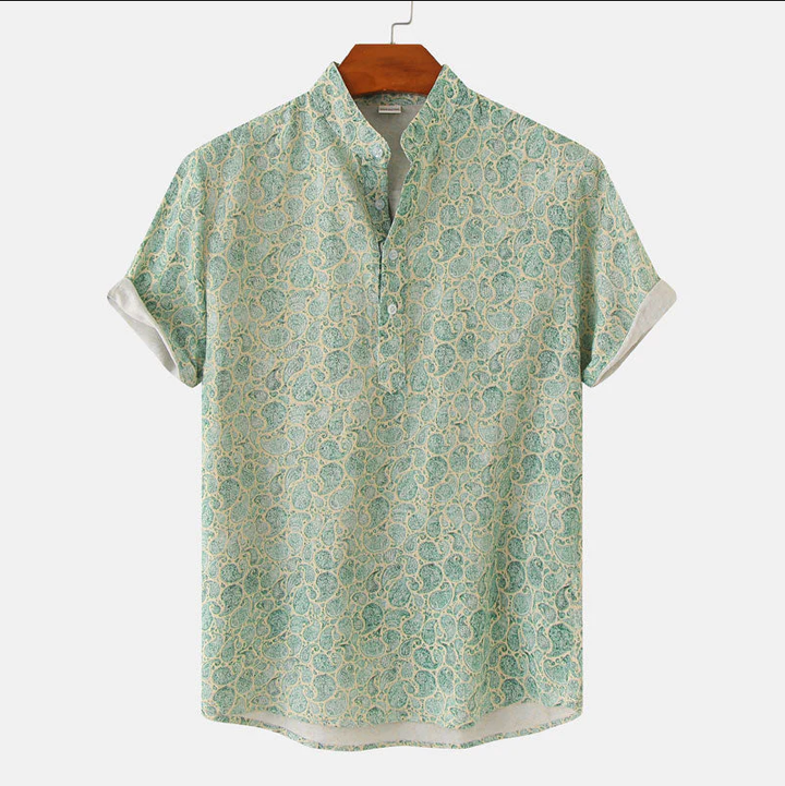 Men’s Floral Summer Shirt | Vintage, Short Sleeve