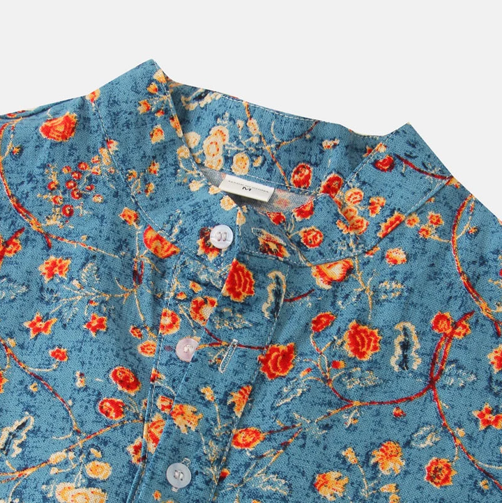Men’s Floral Summer Shirt | Vintage, Short Sleeve