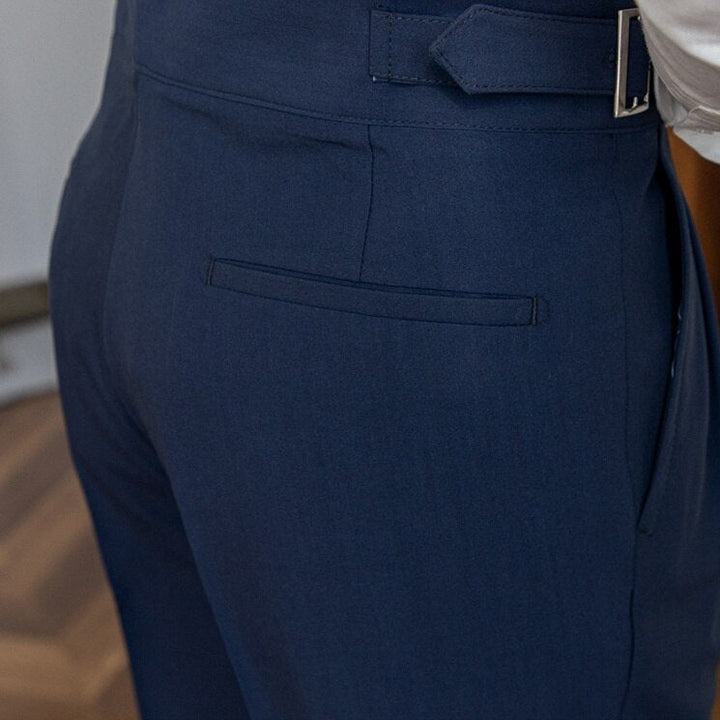 Men's Wide Leg Trousers | Work, Pleated